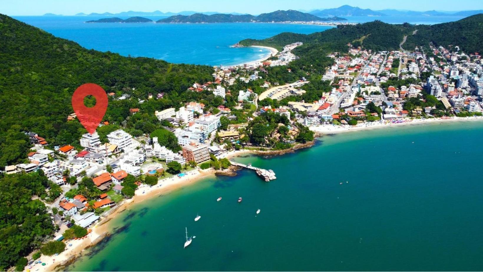 1080 - Apartamento Com Vista Para O Mar Em Bombinhas Ngoại thất bức ảnh